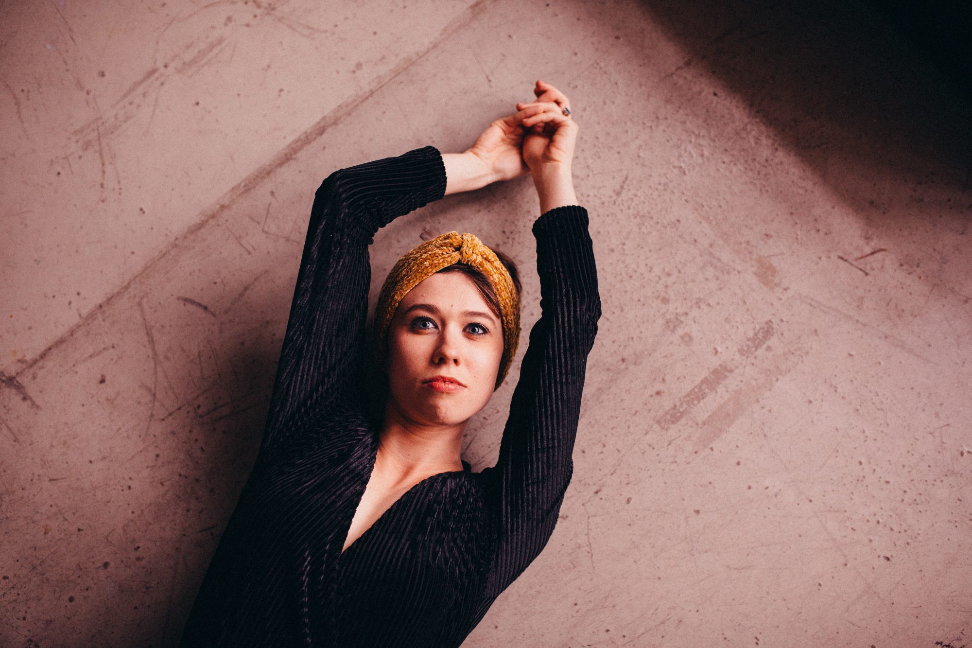 Ada Brodie black the look confident